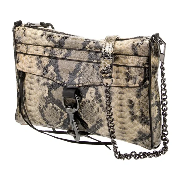 Rebecca Minkoff Snakeskin Crossbody Bag - Picture 3 of 9